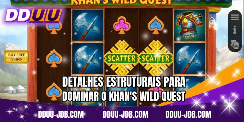 Detalhes estruturais para dominar o Khan's Wild Quest