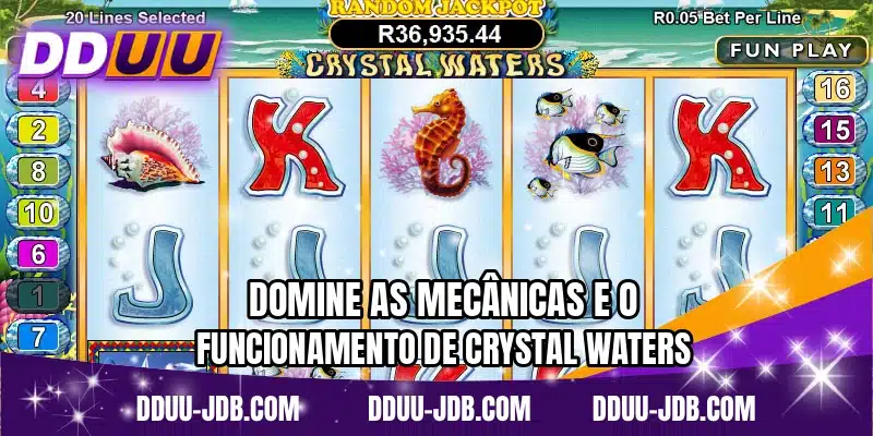 Domine as mecânicas e o funcionamento de Crystal Waters