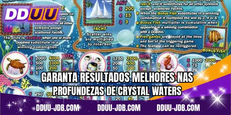 Garanta resultados melhores nas profundezas de Crystal Waters