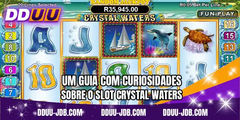 Um guia com curiosidades sobre o slot Crystal Waters
